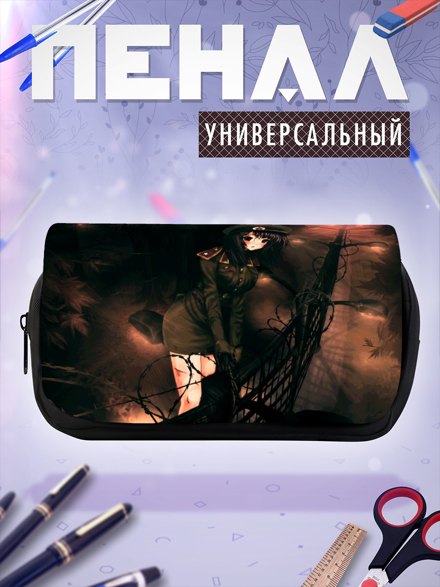 Пенал-косметичка Девушка в форме