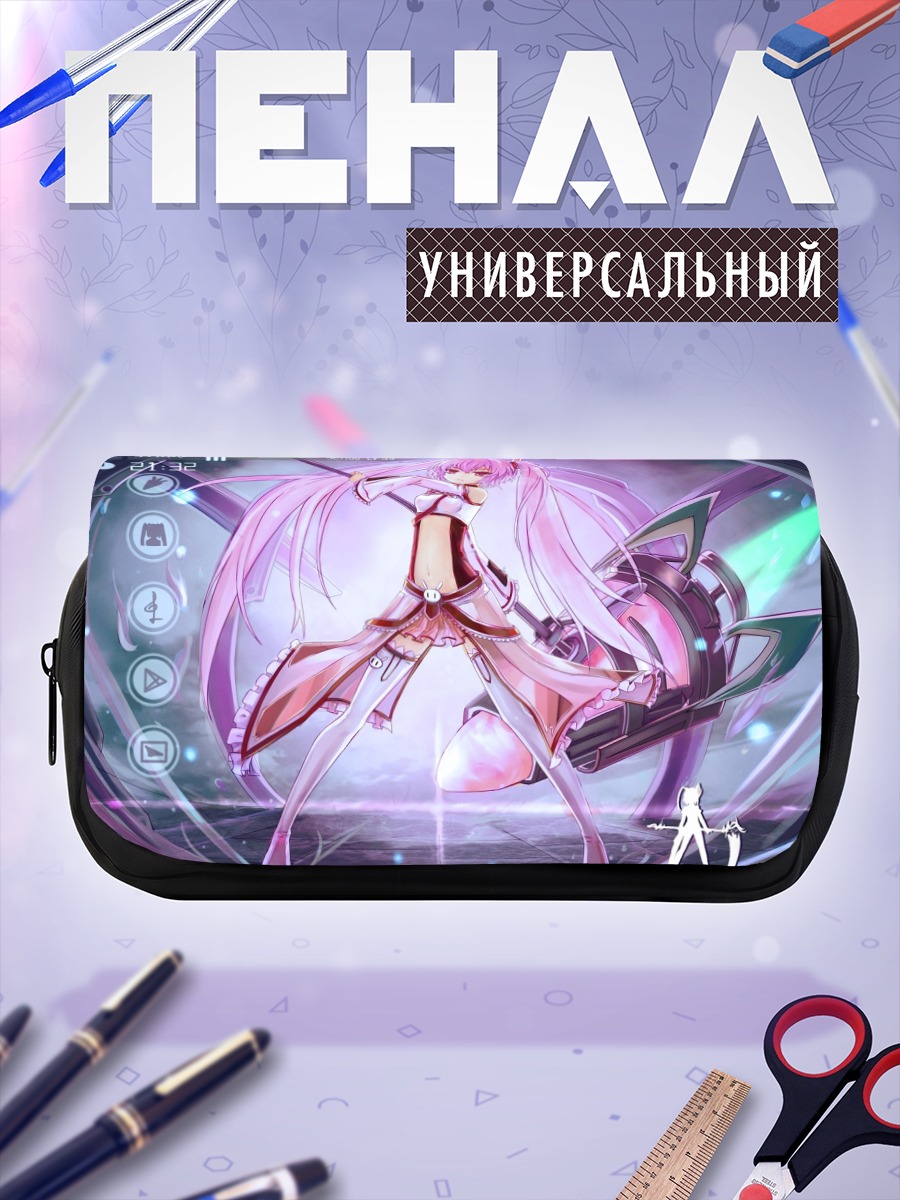 Пенал-косметичка Мику Хацунэ в сакуре