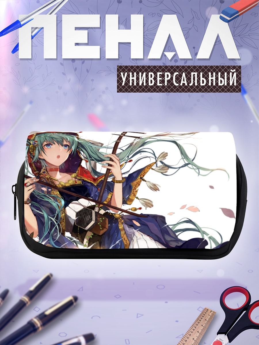 Пенал-косметичка Мику Хацунэ в кимоно