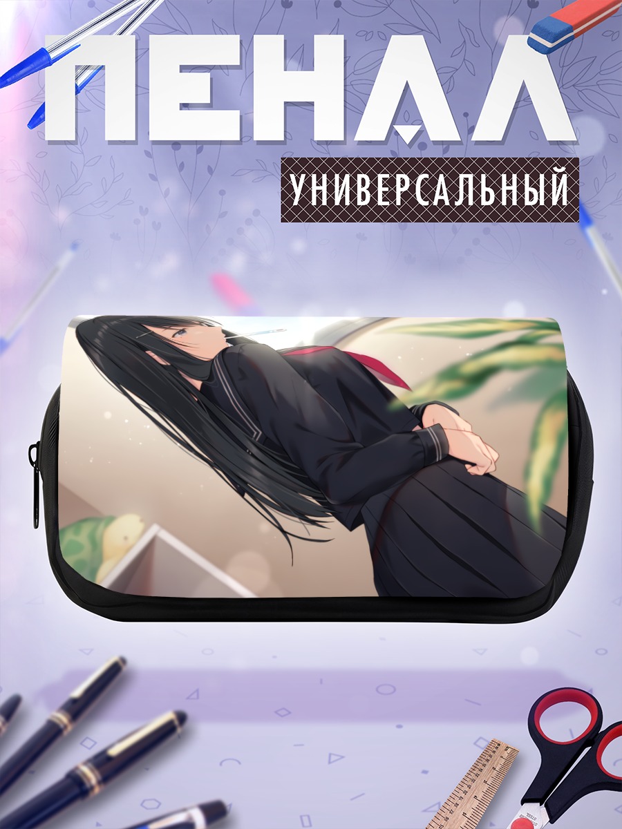 Пенал-косметичка Девушка в форме