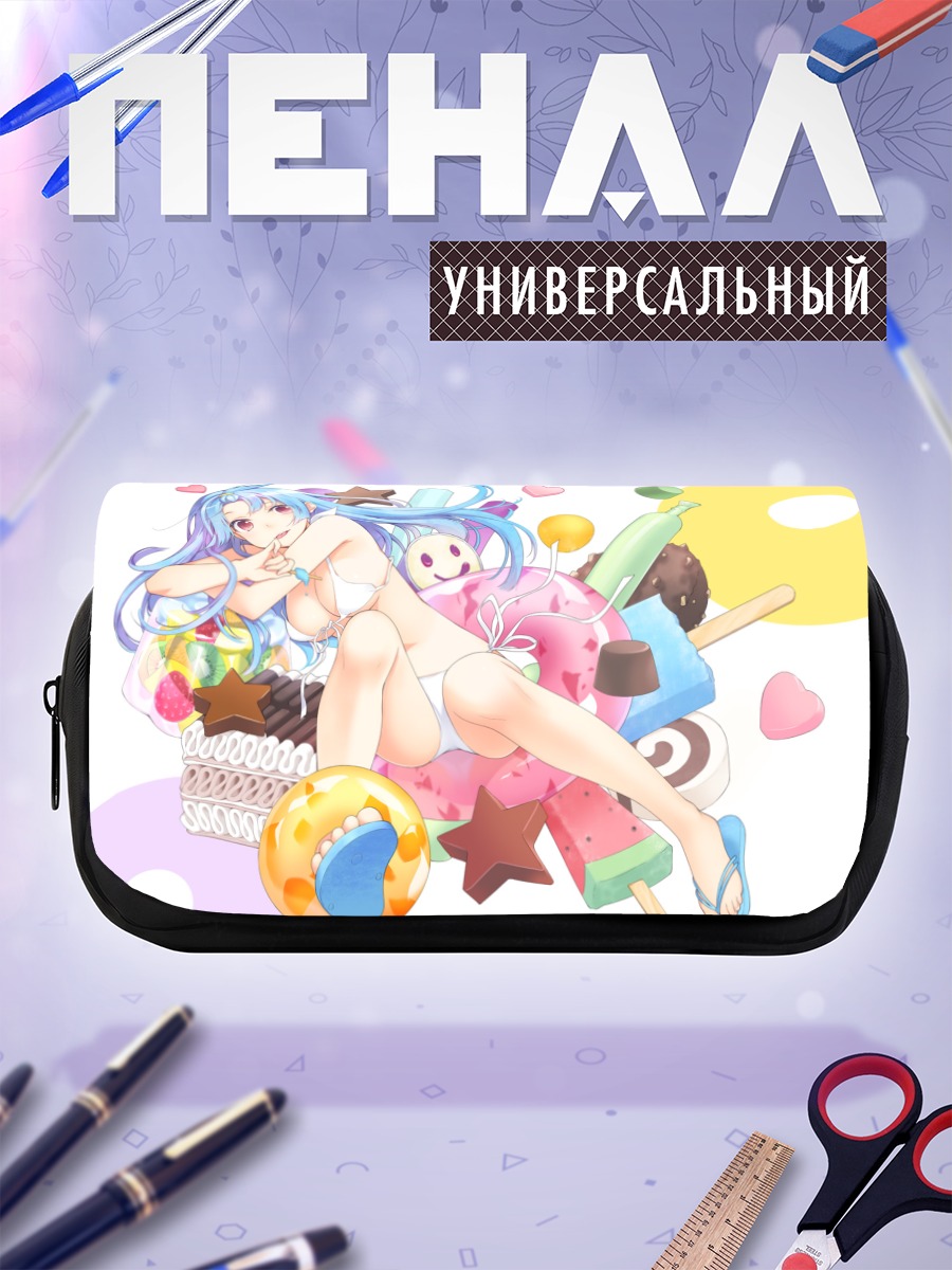 Пенал-косметичка Мику Хацунэ со сладостями