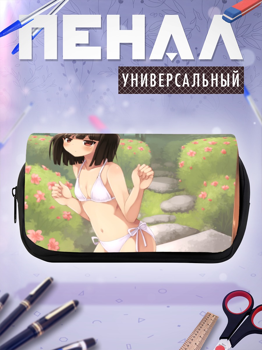 Пенал-косметичка Тамаки Фукубэ на пляже