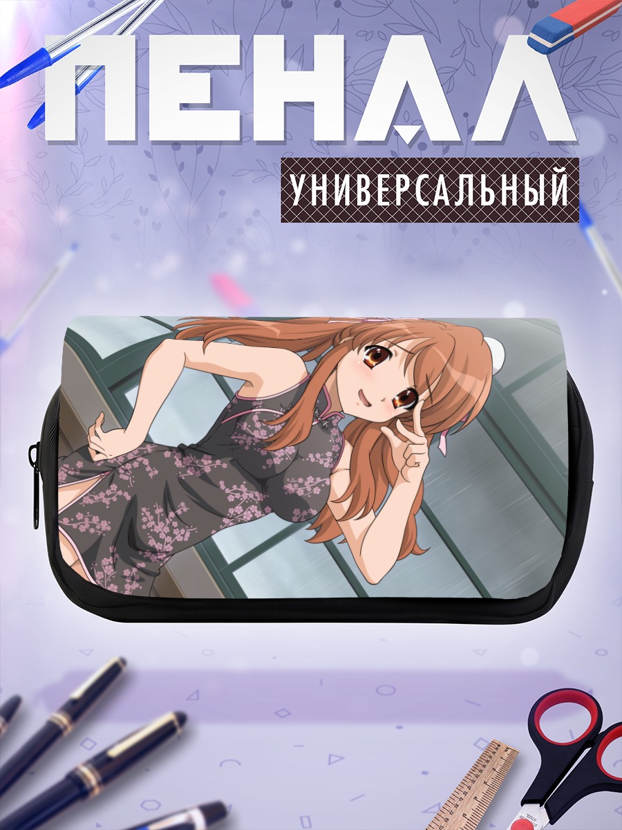 Пенал-косметичка Микуру Асахина в платье