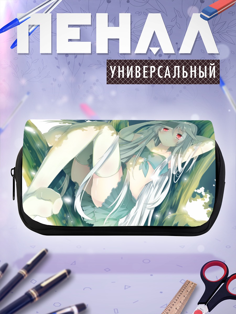Пенал-косметичка Девушка в лесу