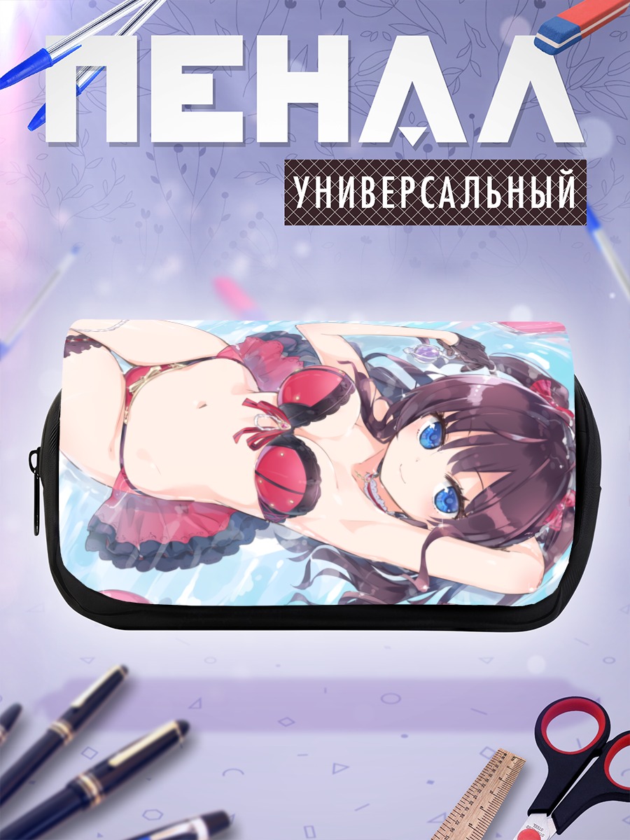 Пенал-косметичка Шики Ичиносе на пляже