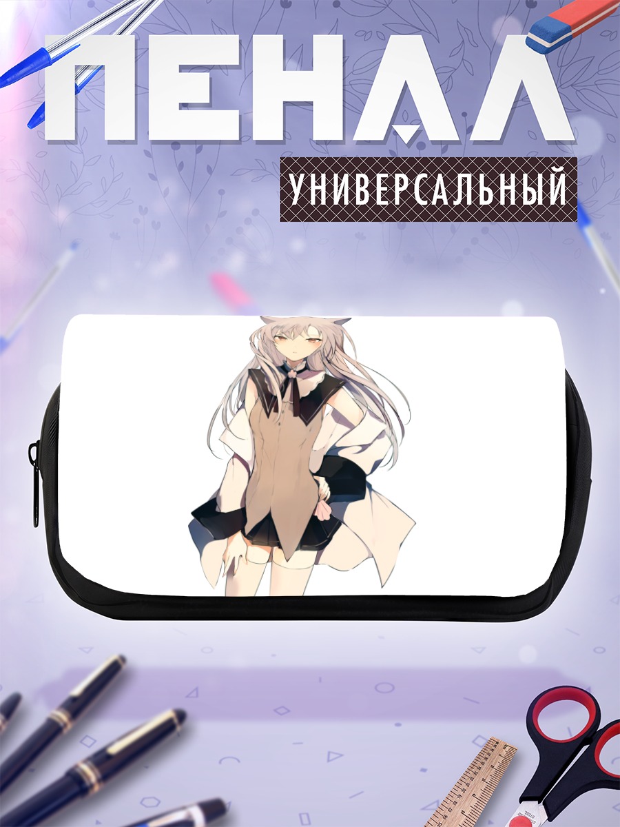 Пенал-косметичка Девушка с ушками