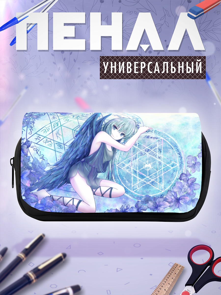 Пенал-косметичка Мику Хацунэ с крыльями