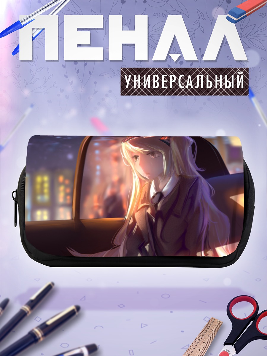 Пенал-косметичка Мику Хацунэ в машине