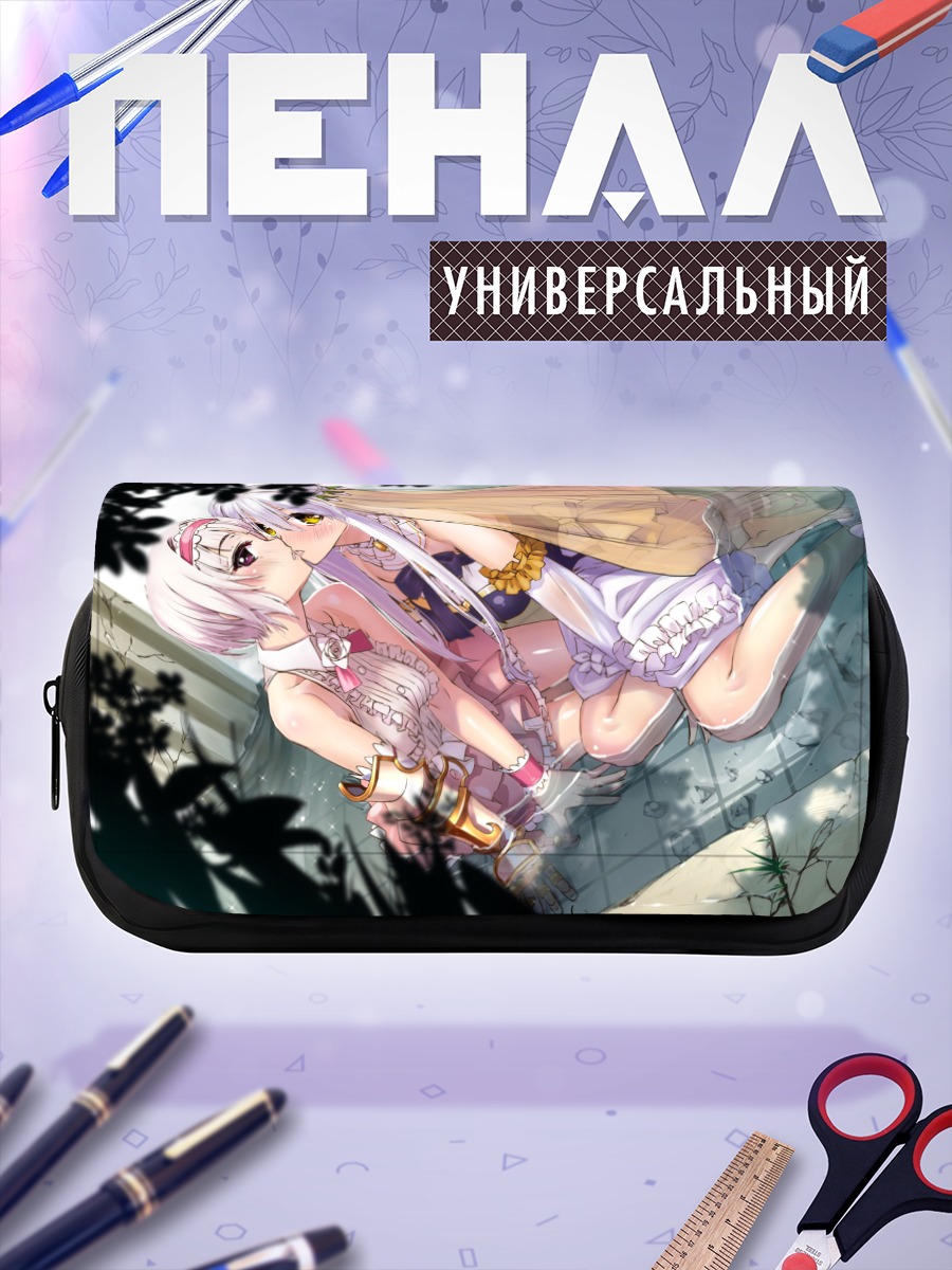 Пенал-косметичка Альстромерия в цветах