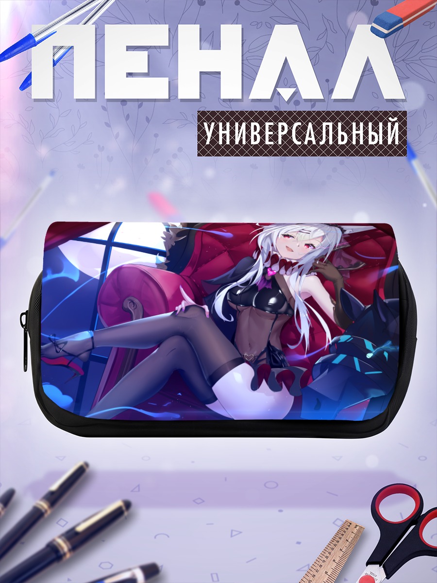 Пенал-косметичка Беловолосая кицунэ в боди