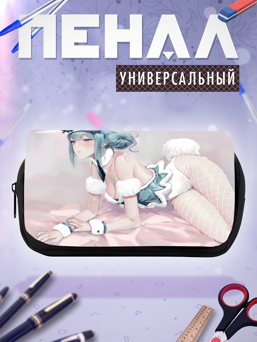 Пенал-косметичка Мику Хацунэ зайчик