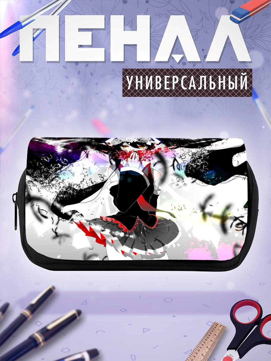 Пенал-косметичка Мику Хацунэ в хаосе
