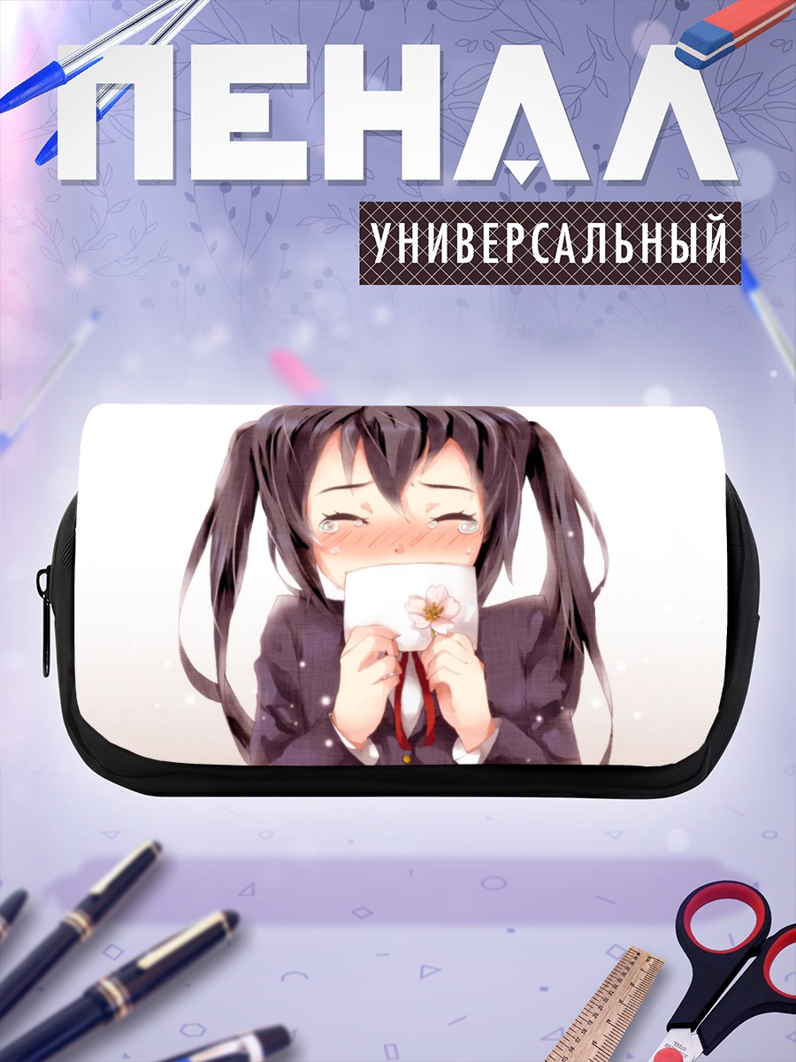Пенал-косметичка Адзуса Накано с цветком