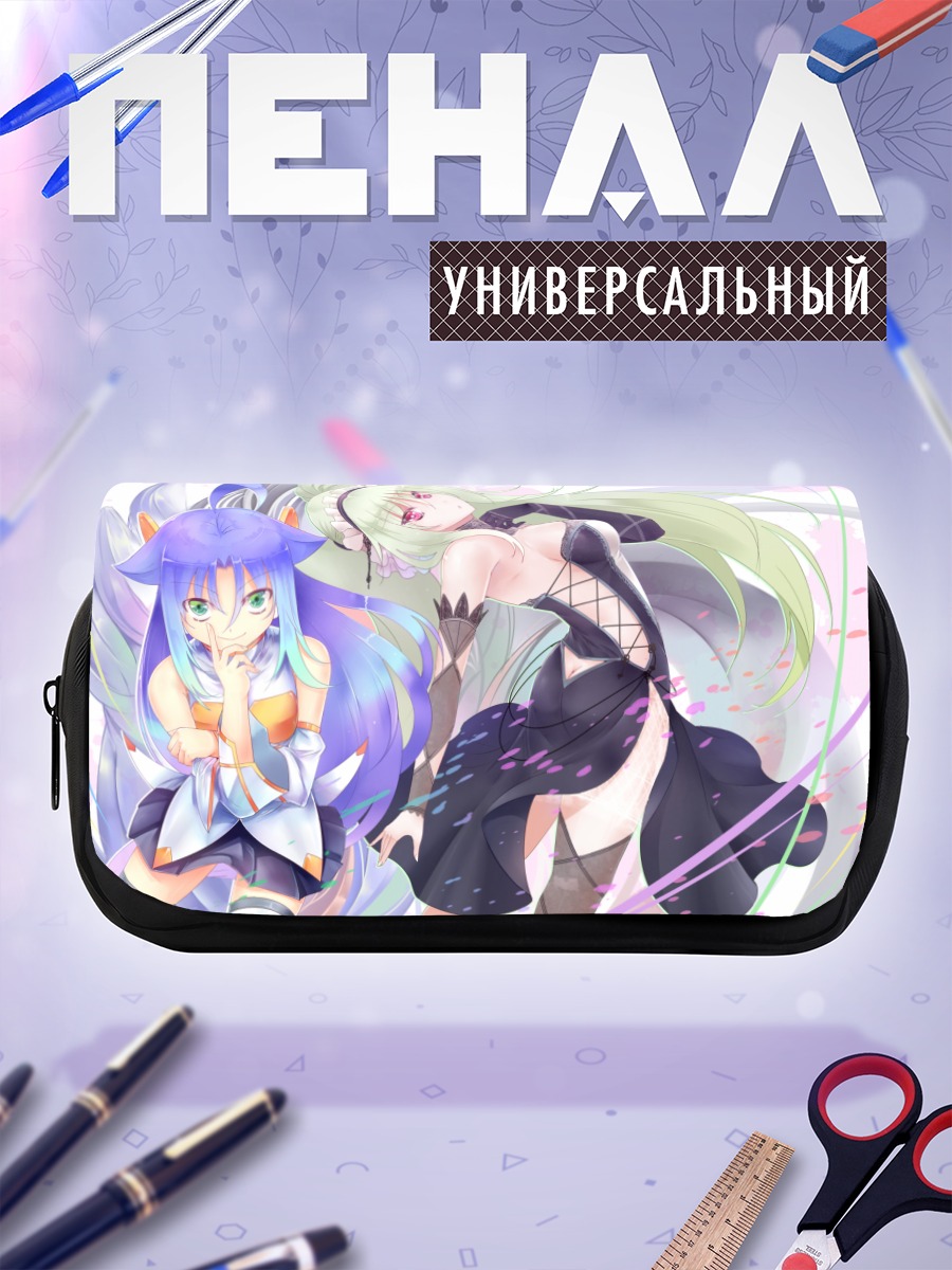Пенал-косметичка Девушки с ушками