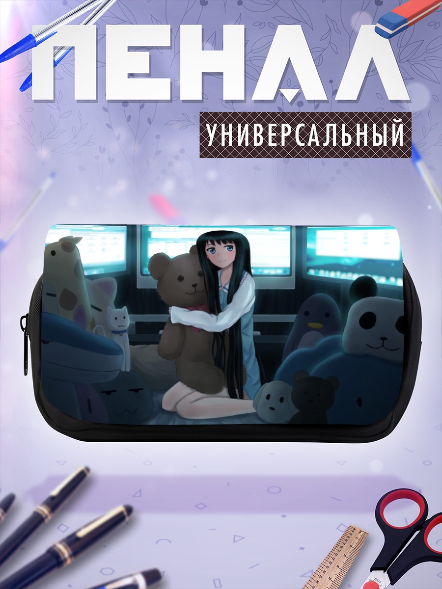 Пенал-косметичка Юко Сионджи с мишкой