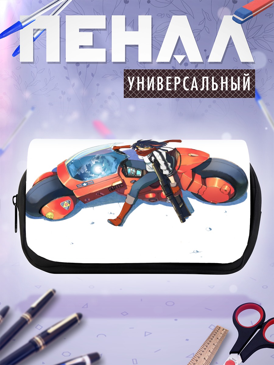 Пенал-косметичка Рюко Матои с байком