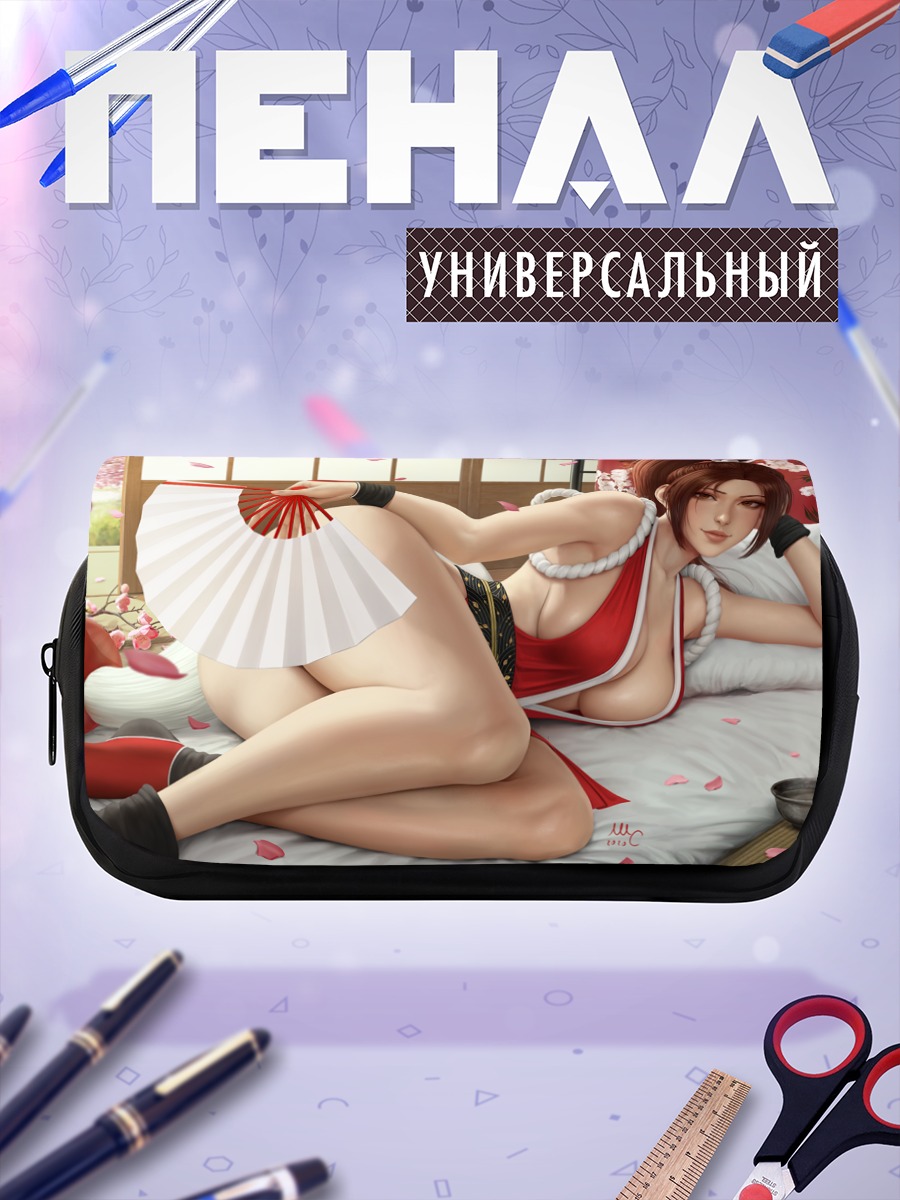 Пенал-косметичка Май Ширануи с веером