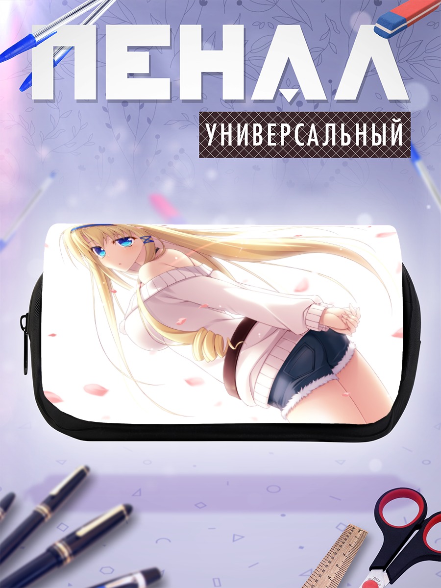 Пенал-косметичка Сакуя Айкава в лепестках