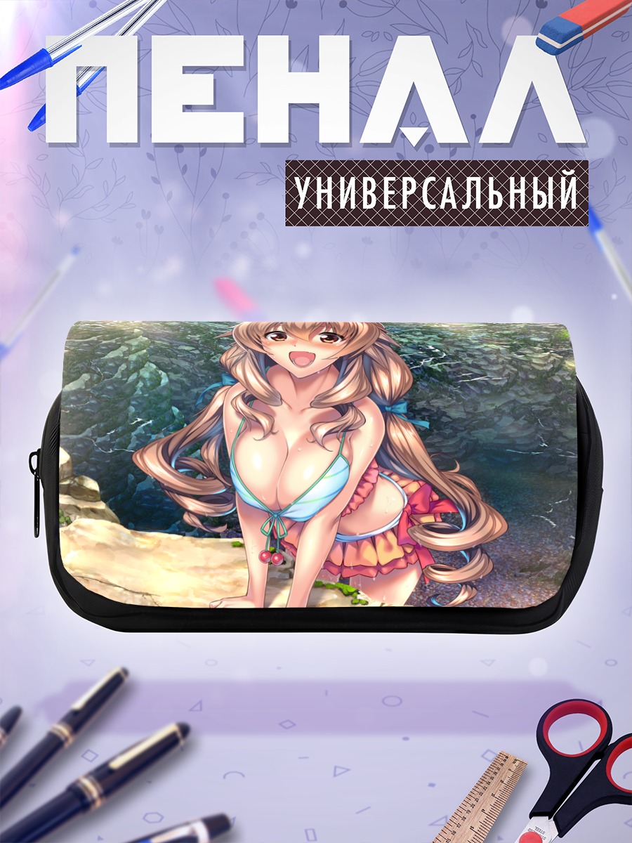 Пенал-косметичка Кохару Хошикава на пляже