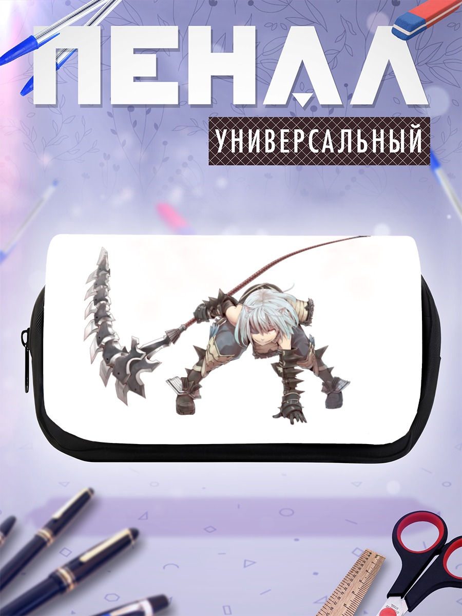 Пенал-косметичка Воин с косой