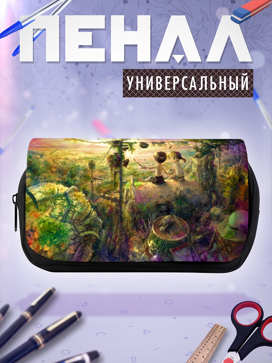 Пенал-косметичка Закат в цветах