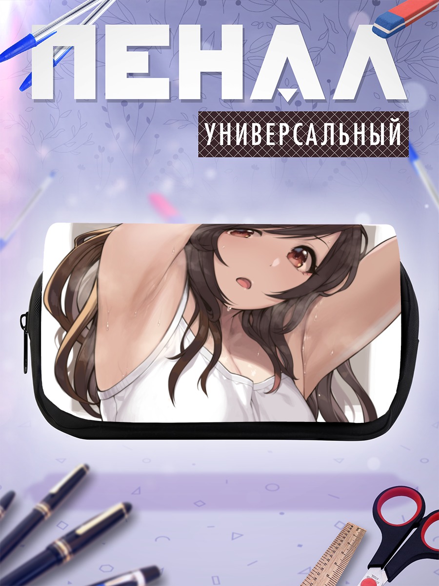 Пенал-косметичка Коганэ Цукиока в майке
