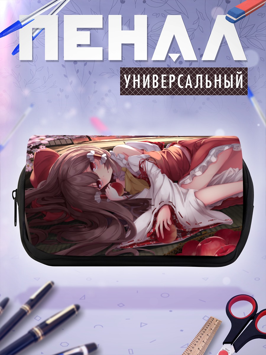Пенал-косметичка Рейму Хакурей в сакуре