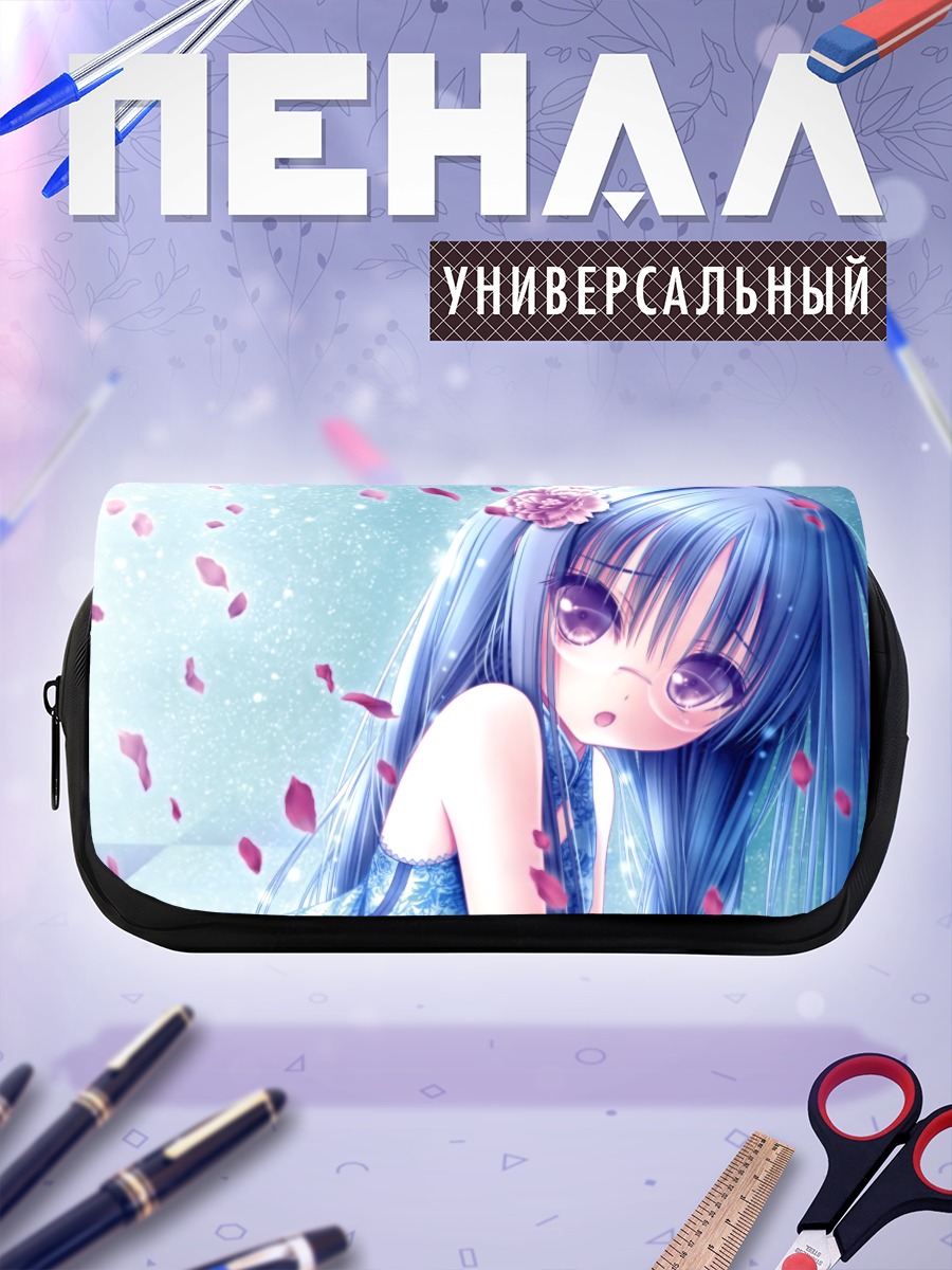 Пенал-косметичка Саки Нагацука в цветах