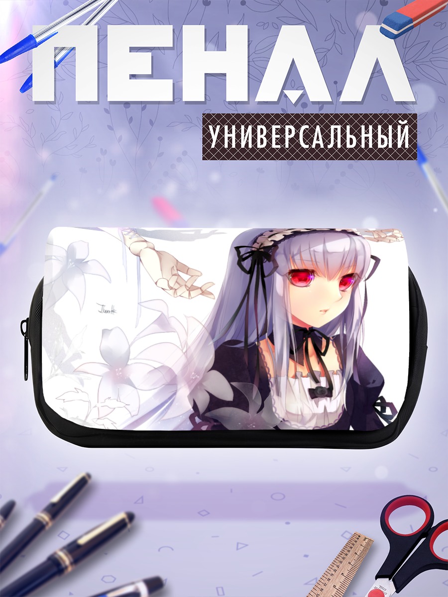 Пенал-косметичка Суигинто в цветах