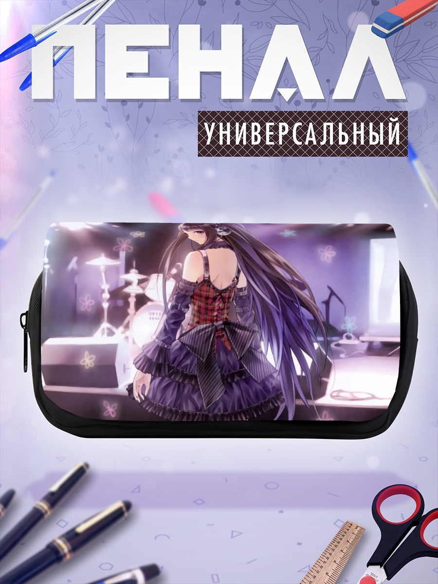 Пенал-косметичка Юко Сионджи в наушниках