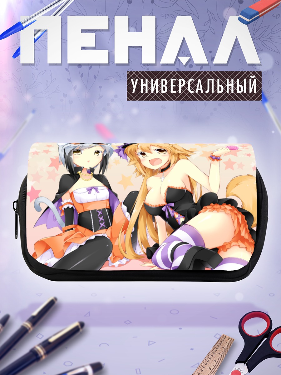 Пенал-косметичка Кошкодевочки со сладостями