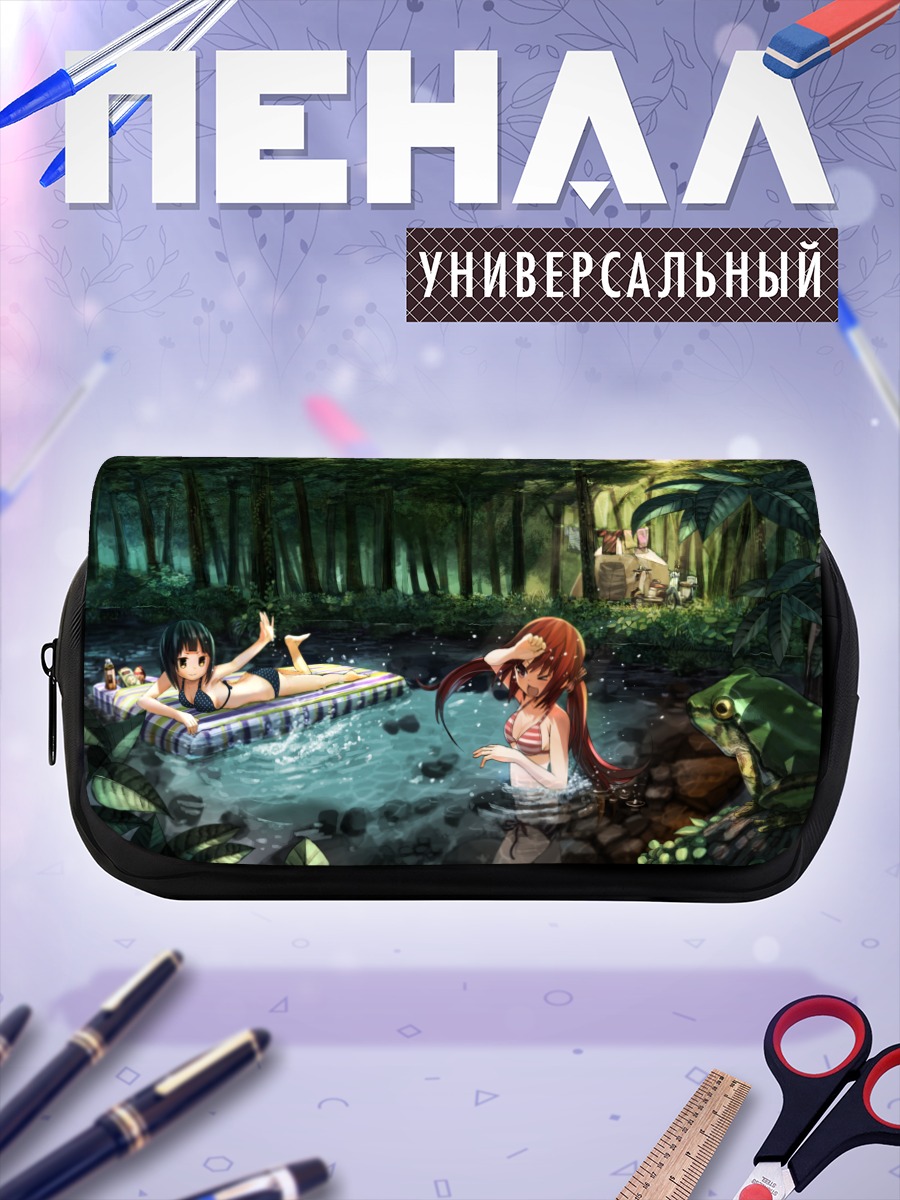 Пенал-косметичка Девушки в лесу