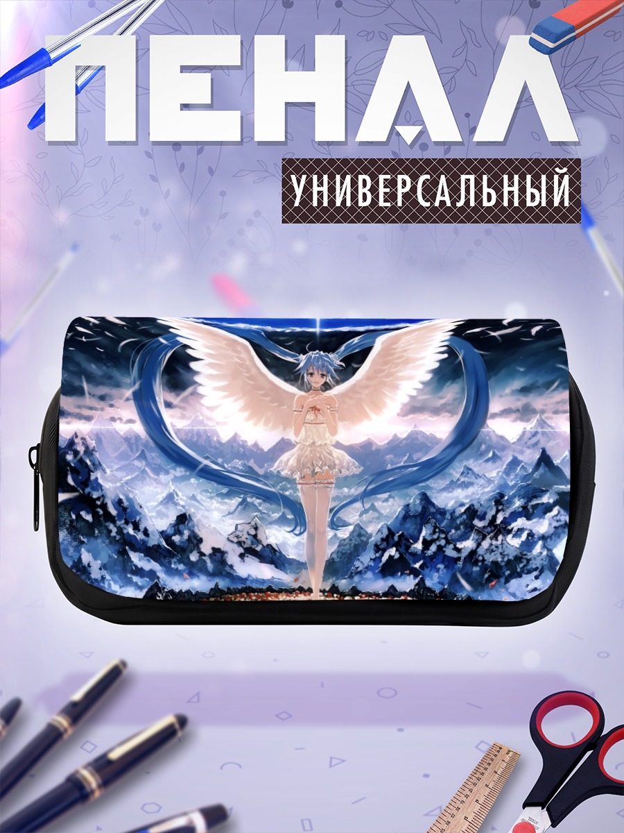 Пенал-косметичка Мику Хацунэ ангел