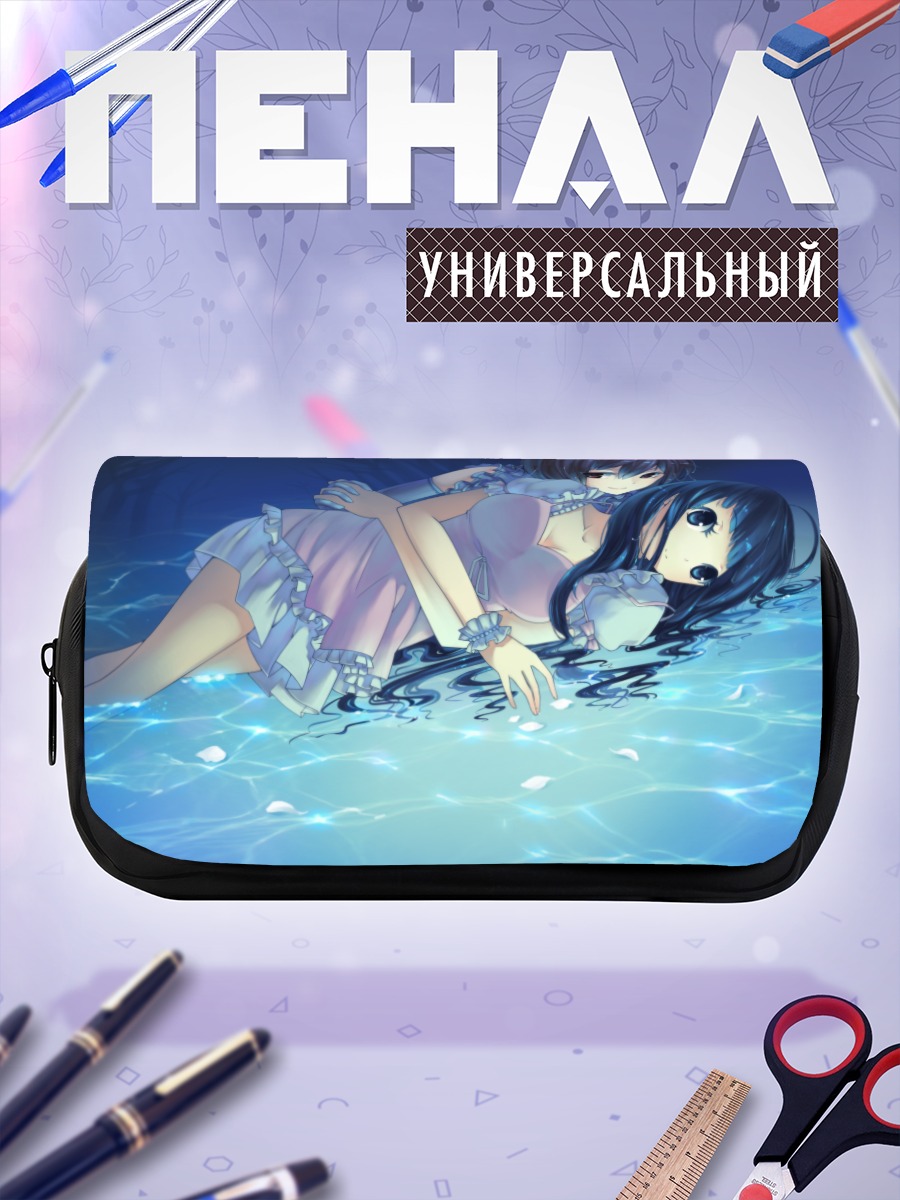 Пенал-косметичка Девушки в лепестках