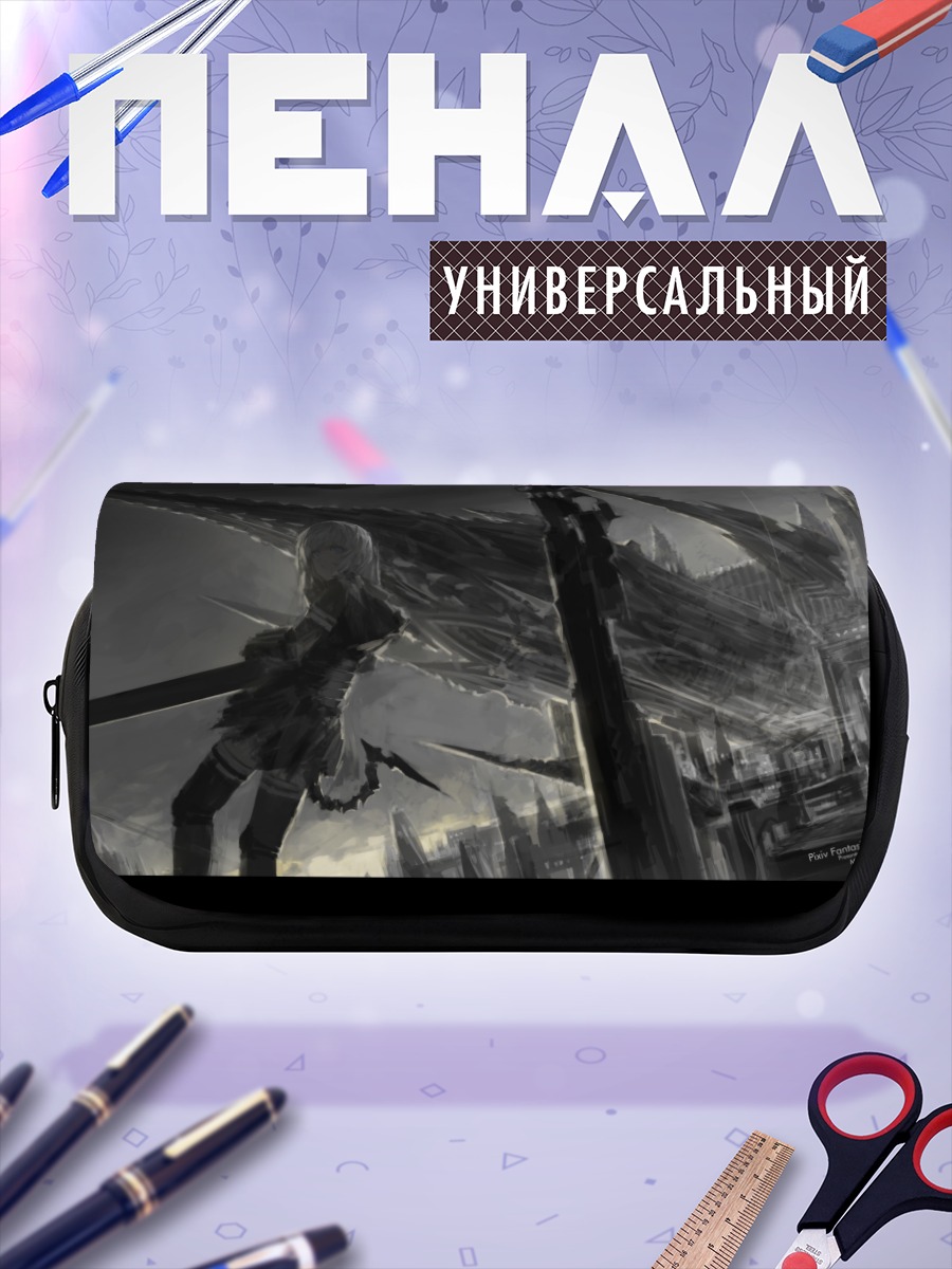 Пенал-косметичка Воин в руинах