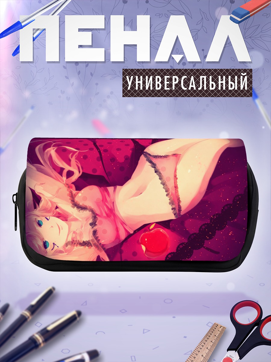 Пенал-косметичка Мику Хацунэ в розовом