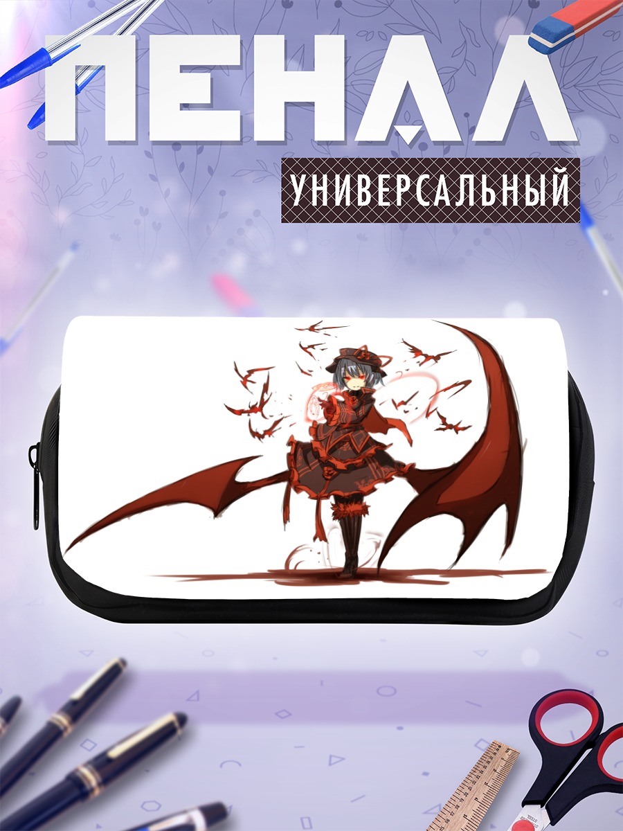 Пенал-косметичка Ремилия Скарлет с воронами