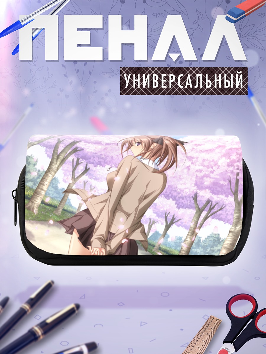 Пенал-косметичка Анна в сакуре