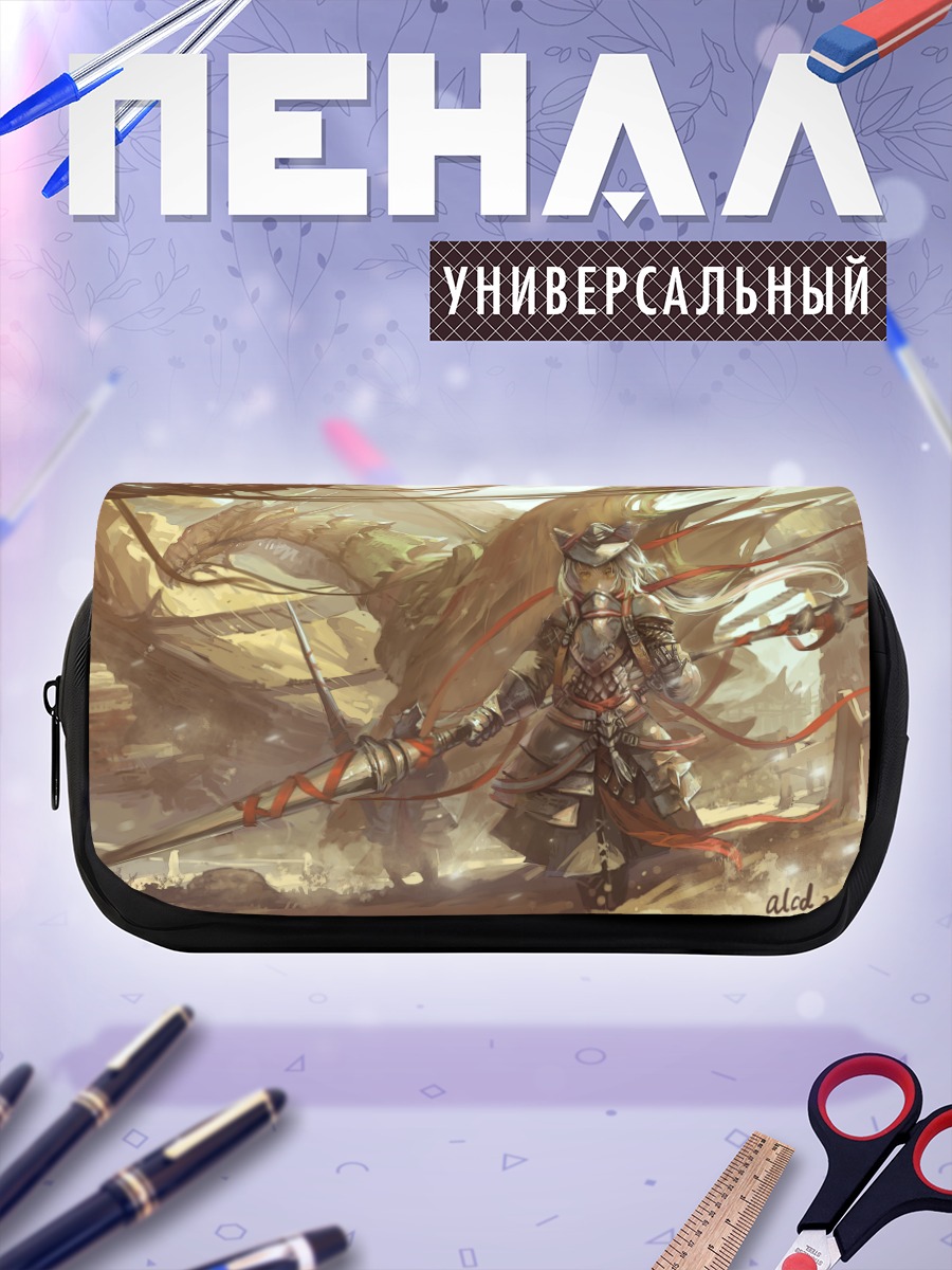 Пенал-косметичка Воин в руинах