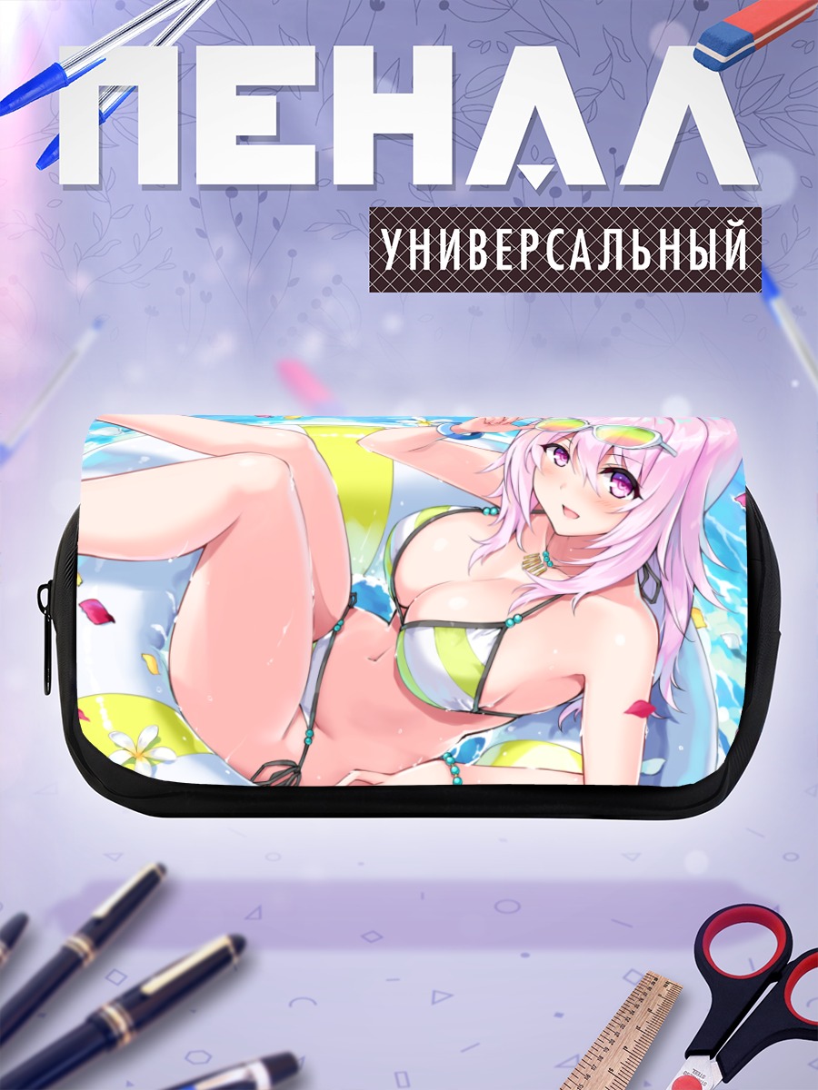 Пенал-косметичка Яёи Сакура на пляже