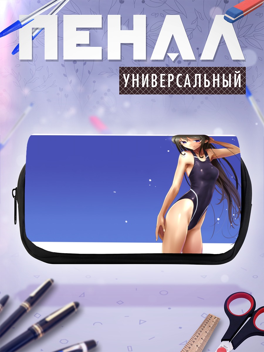 Пенал-косметичка Девушка в купальнике
