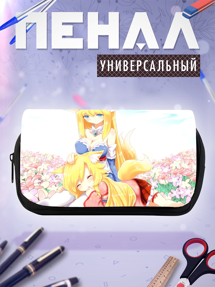 Пенал-косметичка Блондинки в цветах
