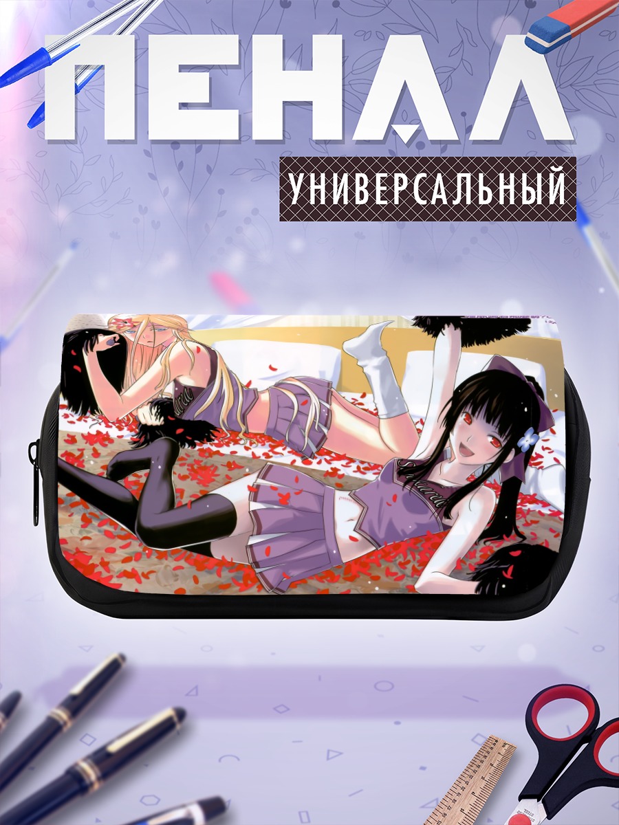 Пенал-косметичка Санкареа в лепестках