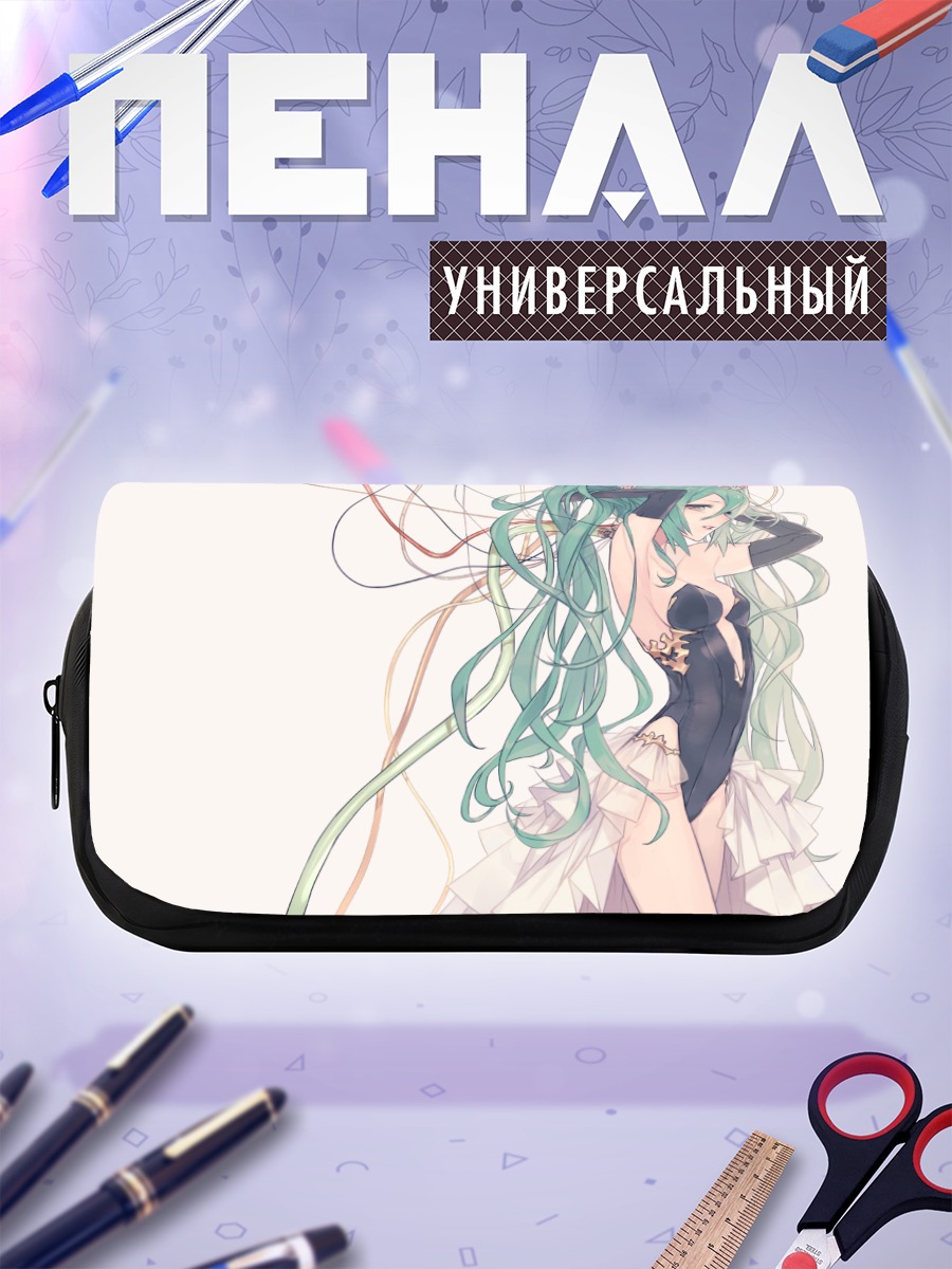 Пенал-косметичка Мику Хацунэ в платье