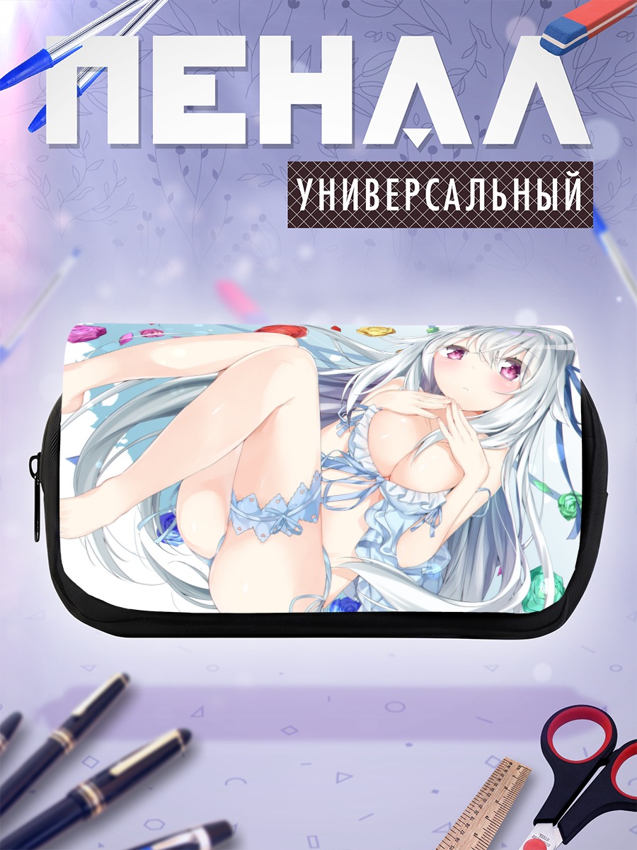 Пенал-косметичка Сиори Камиока в цветах