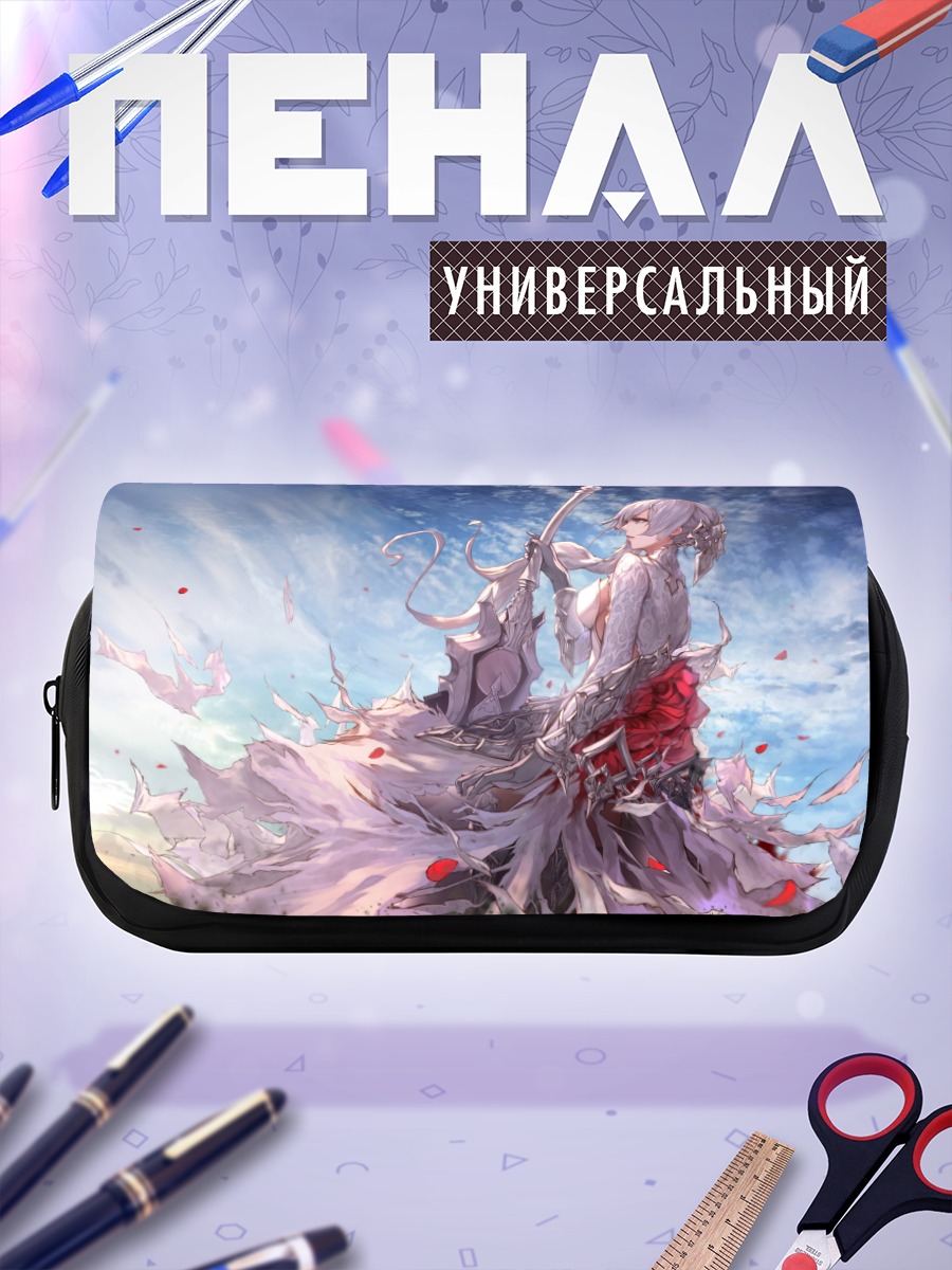 Пенал-косметичка Белоснежка в лепестках