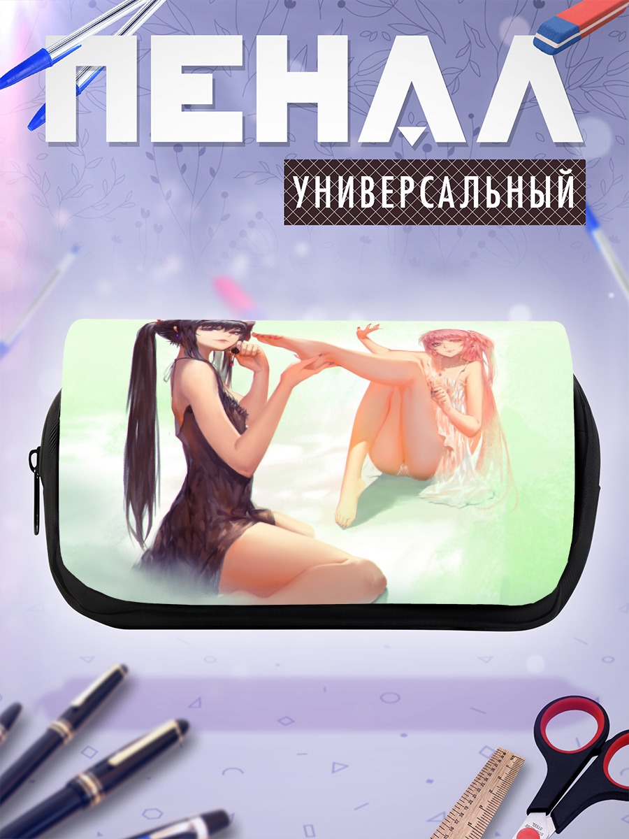Пенал-косметичка Хомура и Мадока
