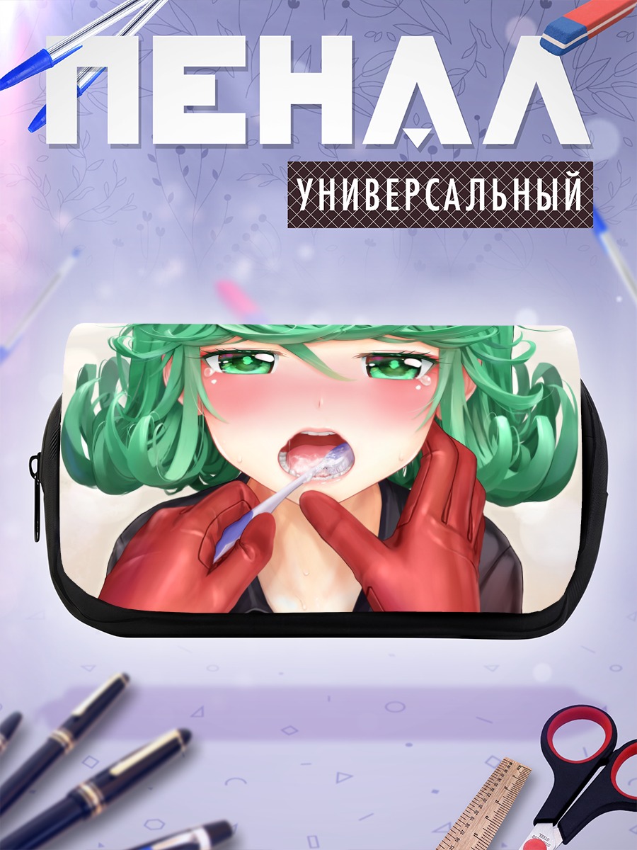 Пенал-косметичка Тацумаки с ложкой