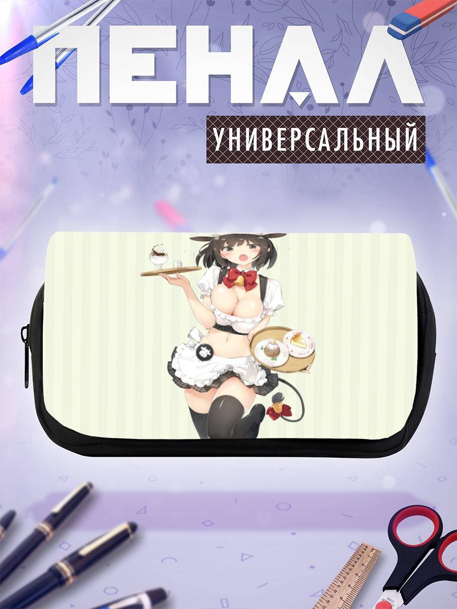Пенал-косметичка Коровка в фартуке