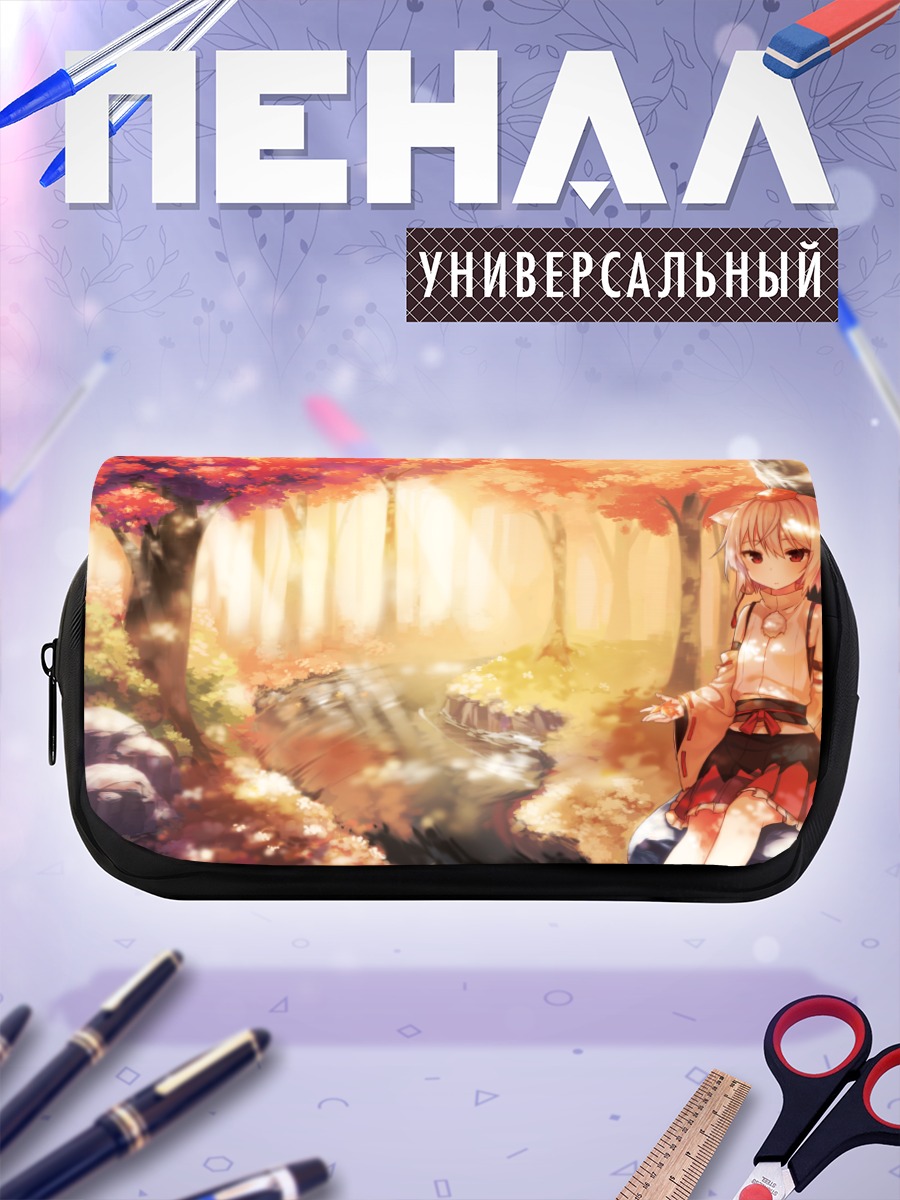 Пенал-косметичка Момидзи Инубасири в лесу